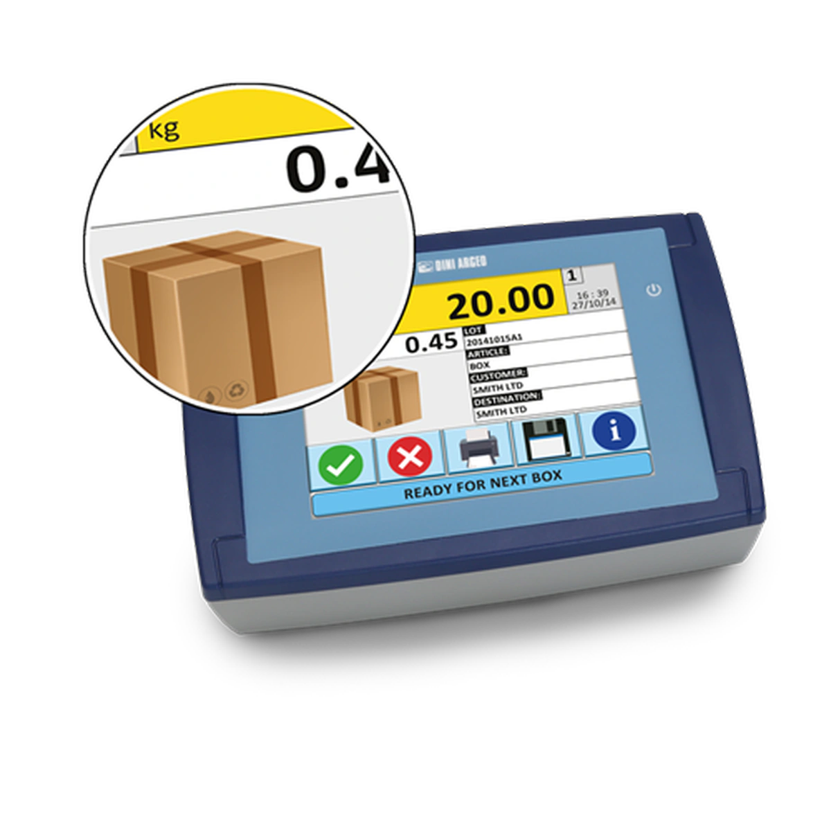 INDICADOR/CONTROLADOR DINI ARGEO 3590ET8 - Imagen 4